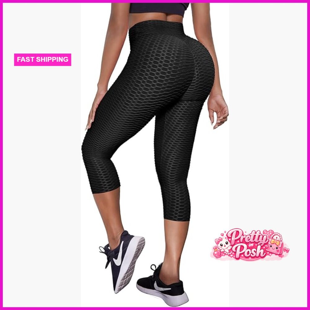 High Waist Yoga Pants with Tummy Control and Butt Lift